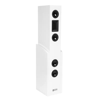 Wersi VOCALIS 120 High Defination Active Loudspeaker - High Gloss White - Keyboard Amp image 1