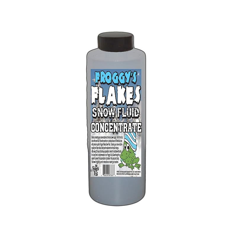 Froggy’s Fog Extra Dry Indoor Snow Machine 8oz Juice/Fluid Reverb