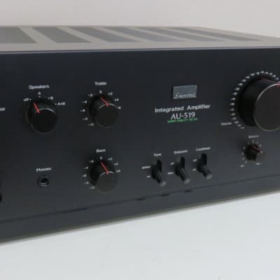 SANSUI AU-519 INTEGRATED AMPLIFIER WORKS PERFECT SERVICED FULLY RECAPPED image 2