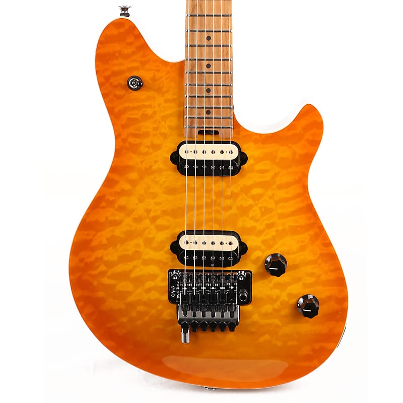 EVH Wolfgang Special QM Baked Maple Solar Used image 1