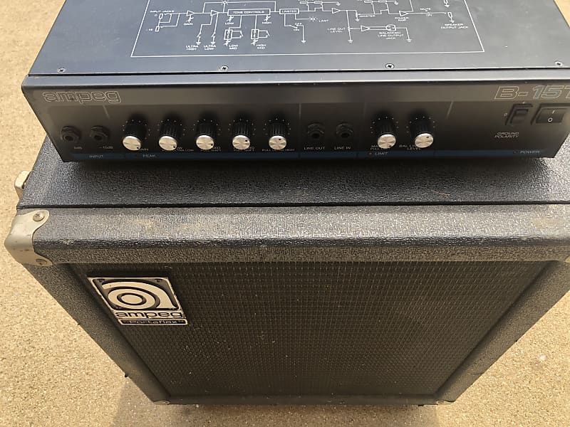 Ampeg B-15T Port-a-flex Combo Bass Amp | Reverb