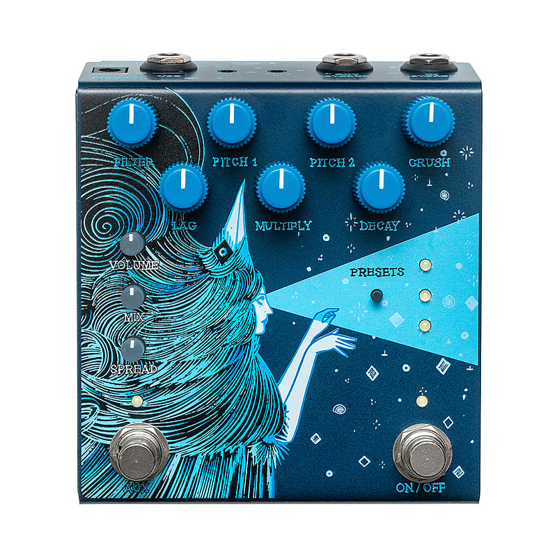 Old Blood Noise Endeavors Dark Star V3 Stereo Reverb Pedal | Reverb