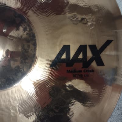Sabian AAX 18" Medium Crash Cymbal - Brilliant image 13