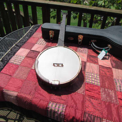 OME Tupelo Banjo 12” Head, maple rim, with Armrest.  Very woody sound! image 2