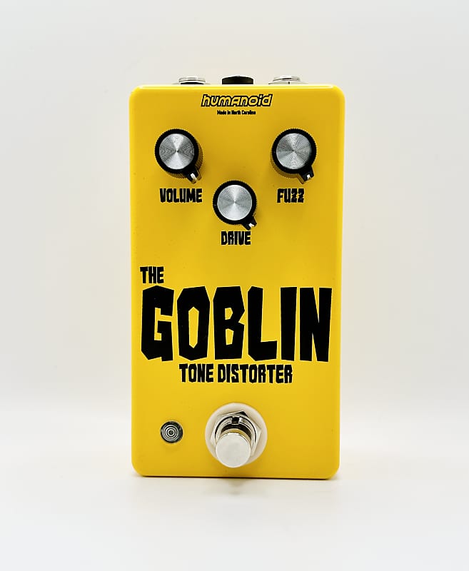 Humanoid Goblin Tone Distorter - Candy Yellow - | Reverb Canada