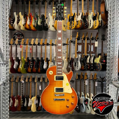 Tokai   Les Paul Uals62 Honey Burst Love Rock image 2