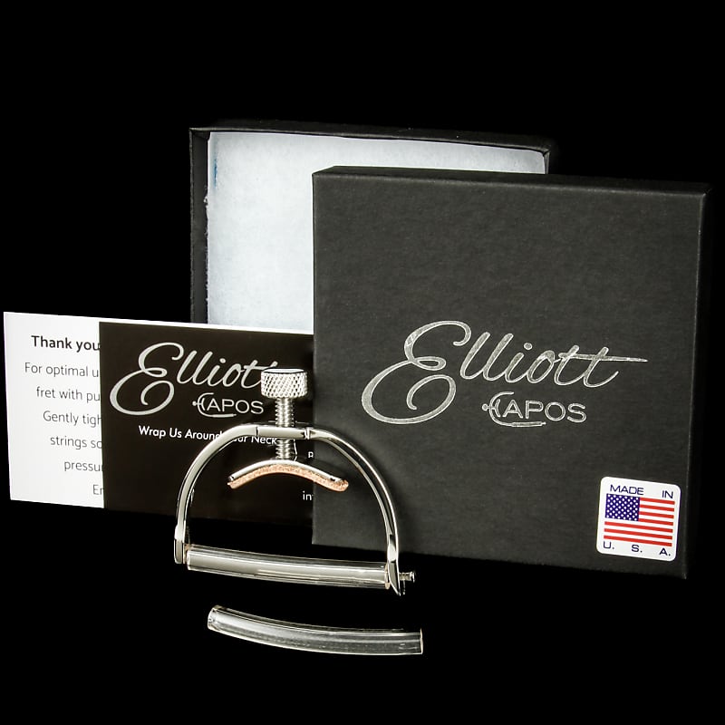 Elliott Capos Elite Guitar Capo 14" Radius G34E Reverb