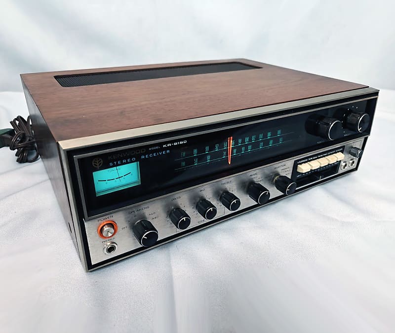 Kenwood KR-6160 Solid State Stereo Receiver - 1970  			