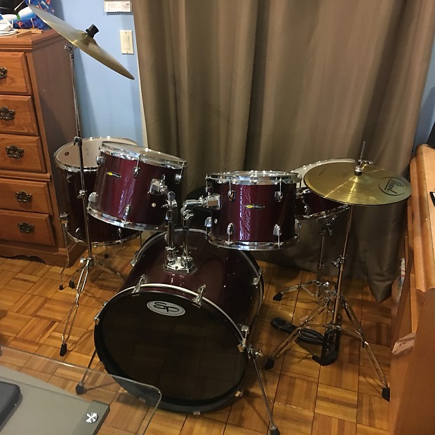 Sound percussion sale drum set used