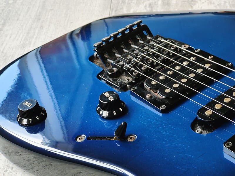 1994 Ibanez Japan RX370B RX Series HSH Superstrat (Cobalt Blue Burst)