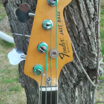 Fender Jazz Bass 1978 - fretless natural image 2