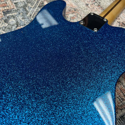 Fender J Mascis Signature Telecaster Bottle Rocket Blue Flake W/ Gigbag image 10