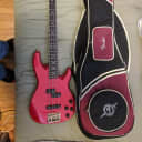 Fender MIJ PJ Lyte Bass 2002 Salmon Red