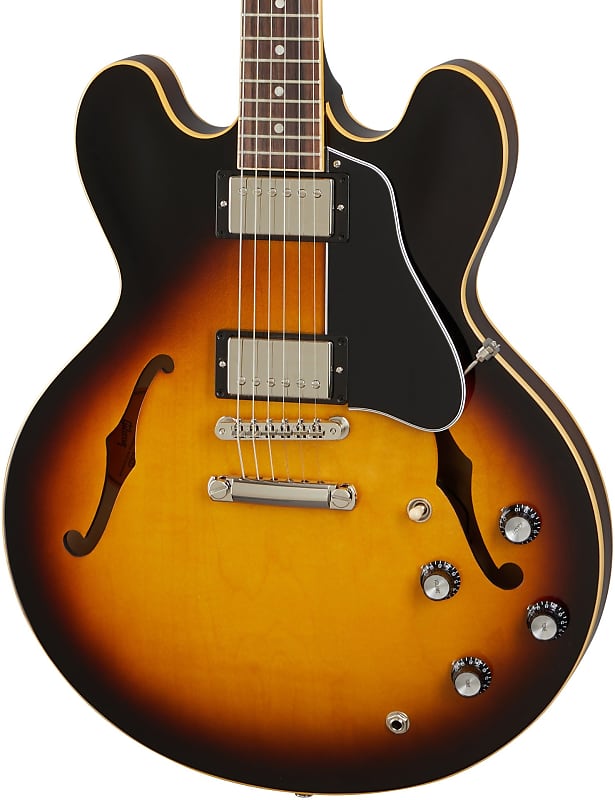Gibson ES-335 Semi Hollow Electric Guitar in Vintage Burst image 1