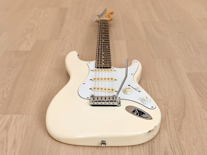 1991 Fender Stratocaster STS-550 Short Scale Guitar Olympic