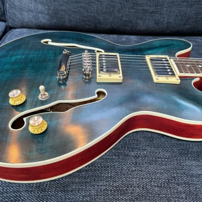 ES-335 style semi-hollow electric guitar StewMac image 11