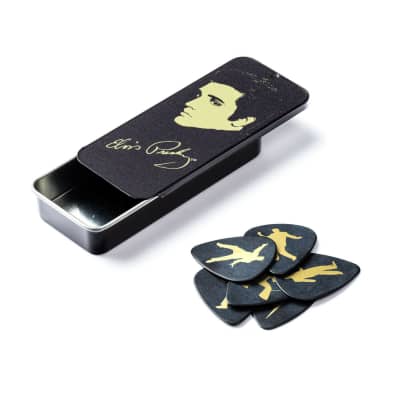 Dunlop Elvis Presley Silhouette Picks with Tin <EPPT04> image 1