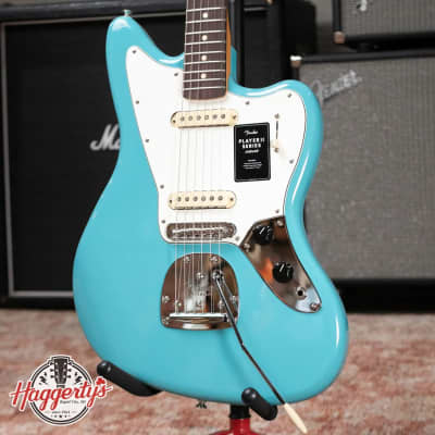 Fender Player Jaguar (MEX, PF) - candy apple red Retro rock