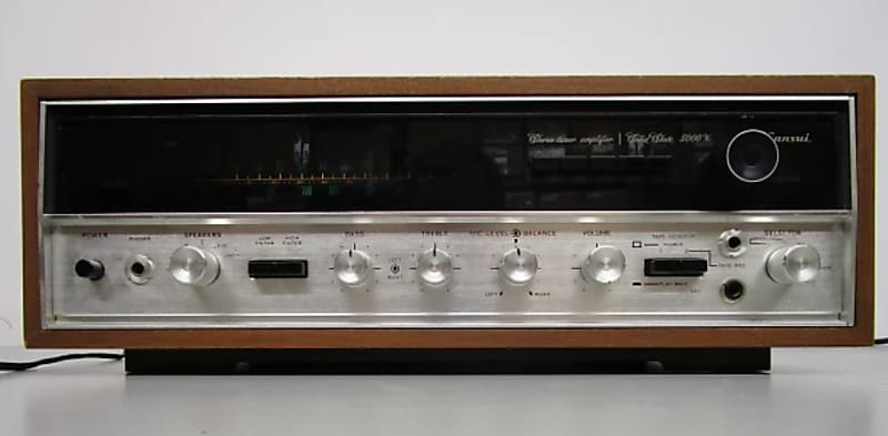 SANSUI SOLID STATE 5000X AMPLIFIER | Reverb