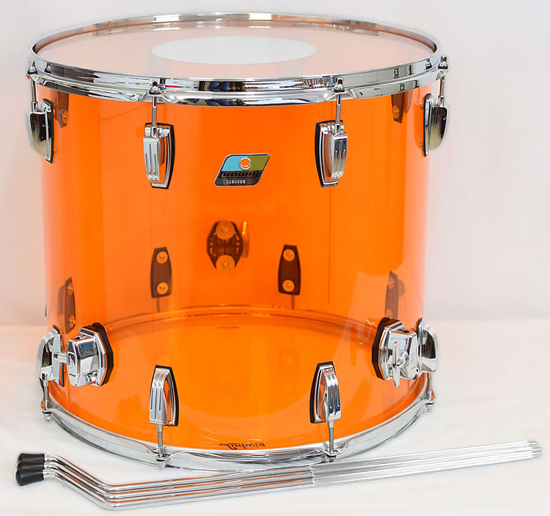 ludwig vistalite floor tom