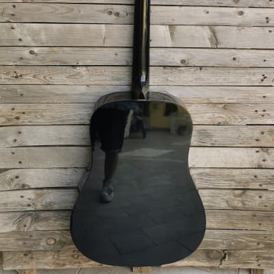 Fender DG5 Acoustic Guitar Black | Reverb