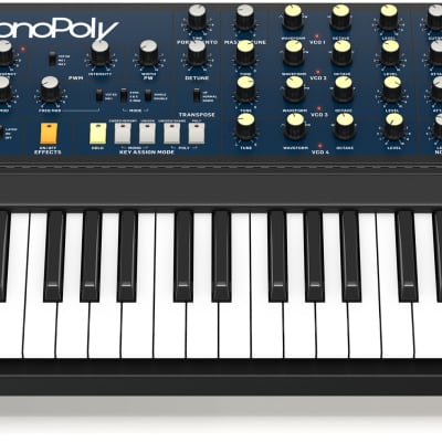 Behringer MonoPoly Analogue 4-Voice Polyphonic Synthesizer image 2