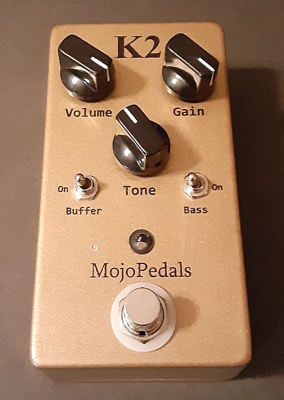 Mojo Pedals K2 Gold Gain Pedal by Guitars For Vets Reverb