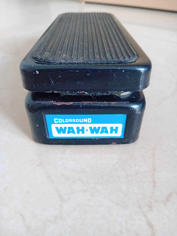 Colorsound Wah Wah 1980s - Black image 1