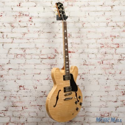 USED Gibson ES-335 Figured Hollowbody Electric Guitar Antique Natural image 4