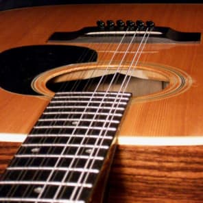 1970s Yamaki Western Deluxe 12-string acoustic, solid cedar