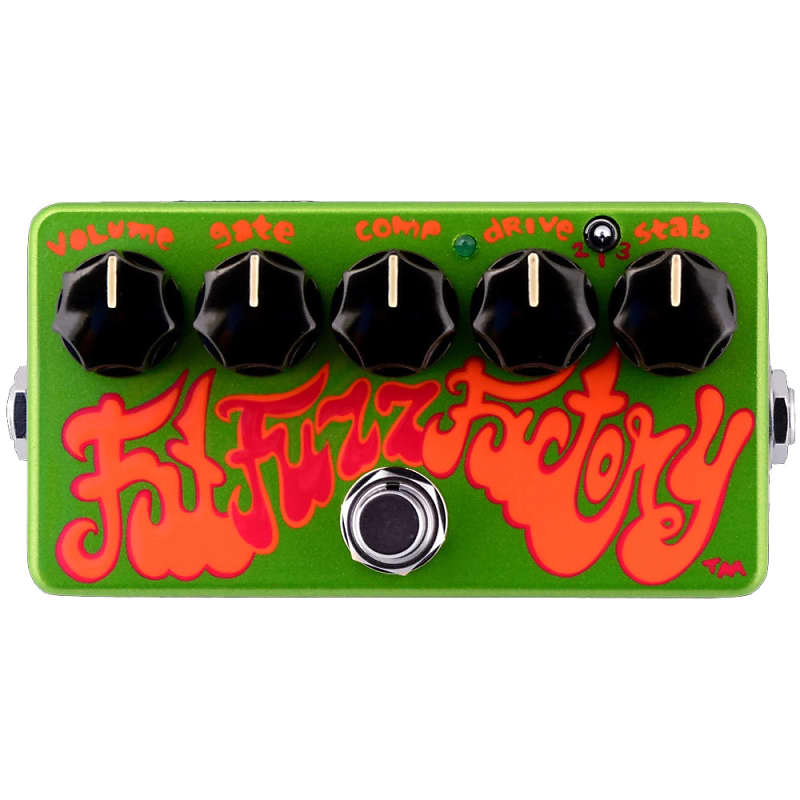 Zvex Hand Painted Fat Fuzz Factory Fuzz Pedal image 1