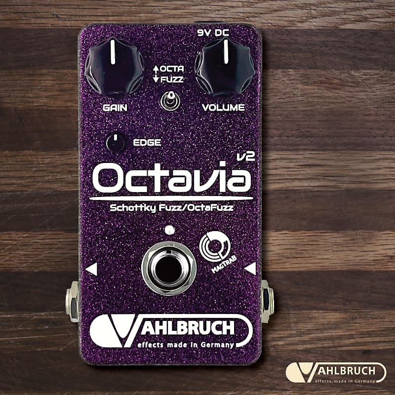 Vahlbruch Octavia v2 , OctaFuzz / Fuzz pedal, NEW, made in Germany