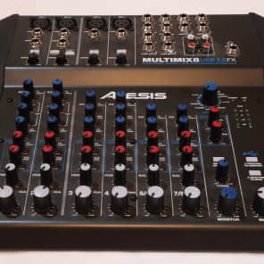 Alesis MultiMix 8 USB 2.0 FX 8-Channel Mixer with Effects