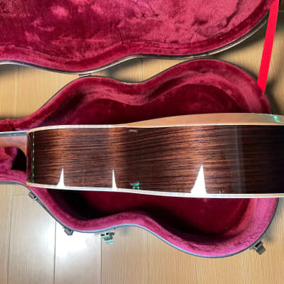 Hsienmo Classic Acoustic Nylon Strings Guitar Red Cedar Solid Top + Indian Rosewood Solid BackSides image 18