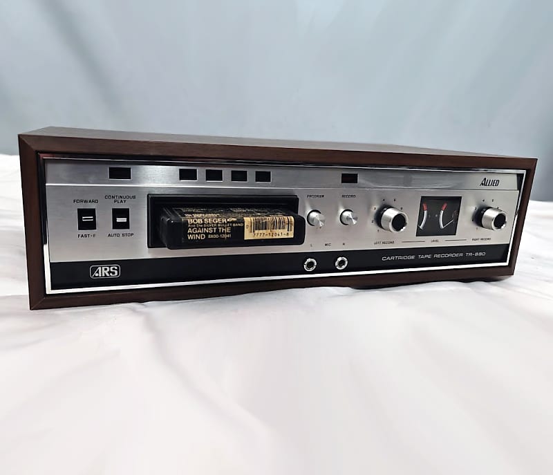 Vintage Allied (Radio Shack) TR-880 8 Track Player Recorder - For Parts or Repair  			