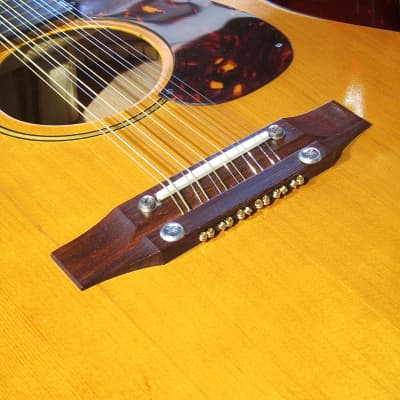 Vintage 1965 Hoyer 12 String Acoustic Guitar Near Mint Vintage 12 String with Near Mint Vox Case image 11