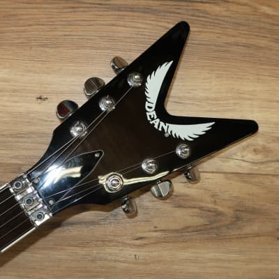 Dean V Floyd Trans Black Flame 2017 - trans black flame with case image 3