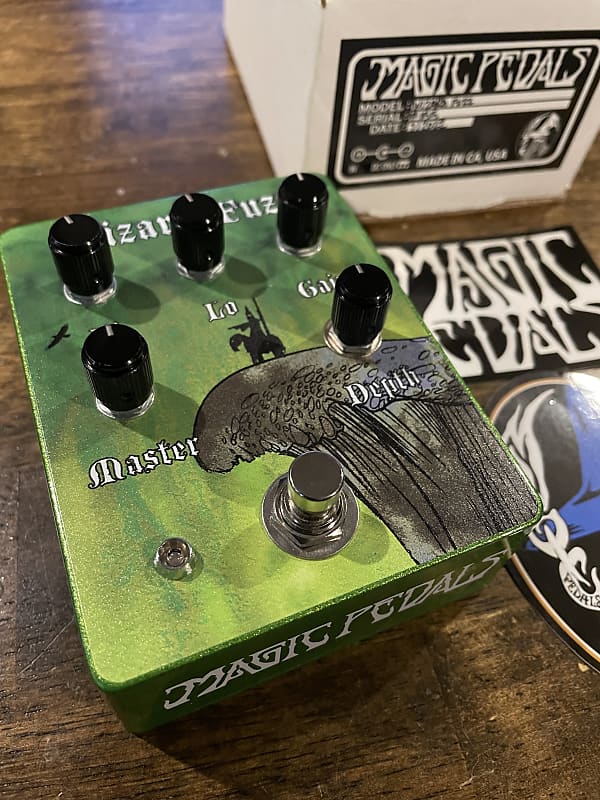 Magic Pedals Wizard Fuzz 2022 Green Reverb