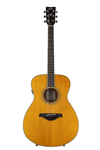 Yamaha FS-TA TransAcoustic Concert Acoustic Electric Guitar  - Vintage Tint image 1