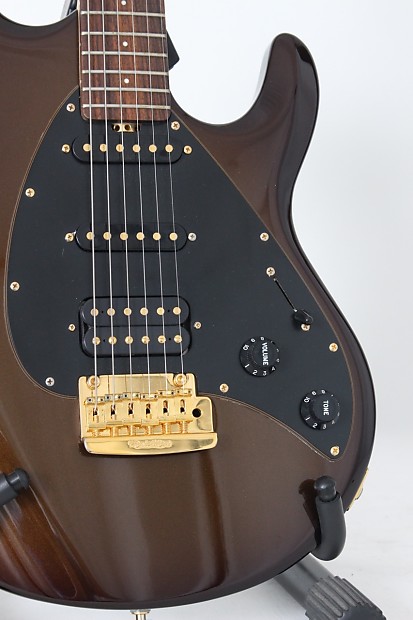 2008 Ernie Ball Music Man Silhouette Special Sequoia Gold