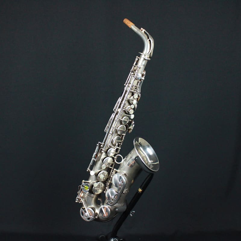 Ida Maria Grassi Jade Roller Series 4 Silver Plated Alto Saxophone | Reverb