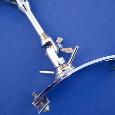 Hayman Vibrasonic Single Tomholder Tom Mount Complete + Rail + Bracket - Ultra Rare image 6