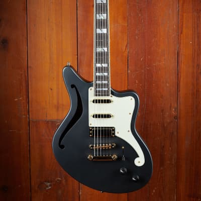 D'Angelico Deluxe Bedford SH Matte Charcoal Limited Edition | Reverb