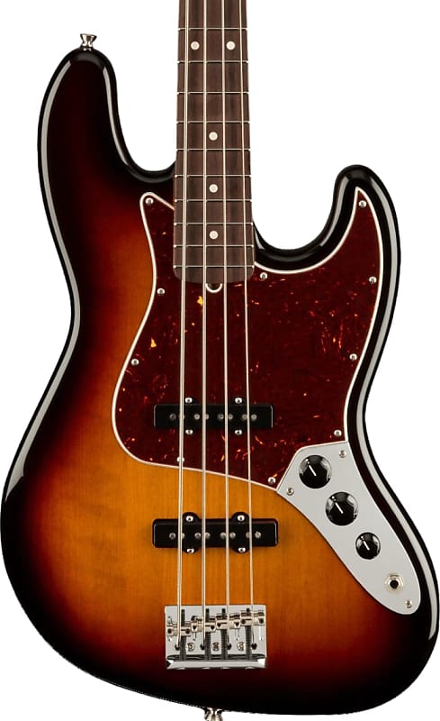 Fender American Professional II Jazz Bass Rosewood Fingerboard, 3-Color Sunburst image 1