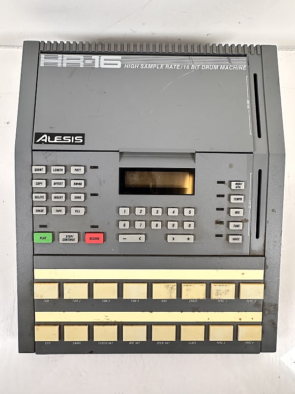 1988 Alesis HR16 High Sample Rate/16Bit Drum Machine Reverb UK