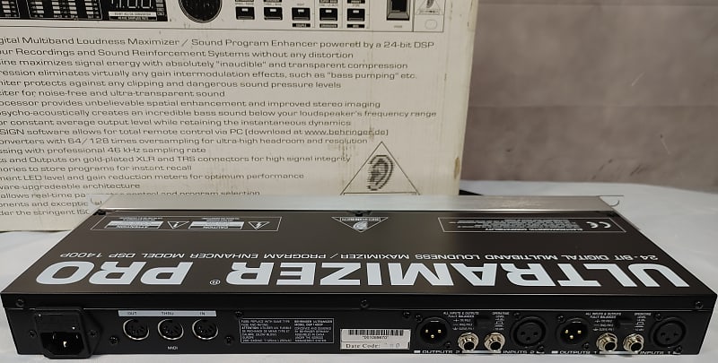 Behringer Ultramizer Pro DSP1400P 24 Bit ULTRAMIZER PRO