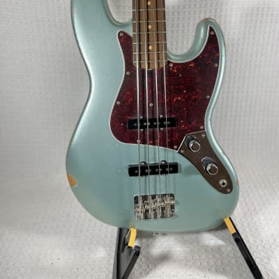 Fender 60th Anniversary Road Worn '60s Jazz Bass 2021 - Firemist Silver image 11