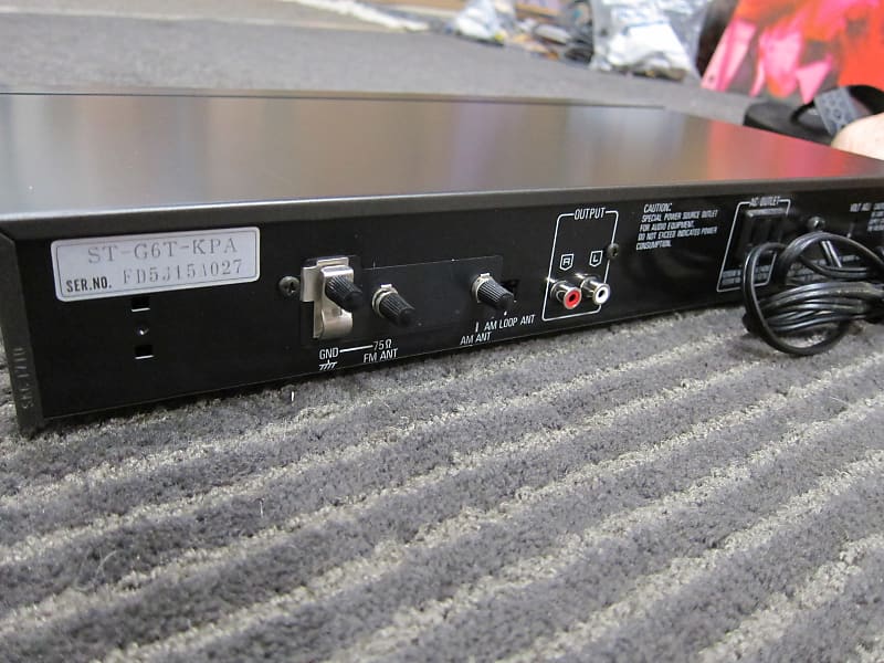 Technics ST-G6T FM/AM Digital Tuner Quartz Lock, Preset