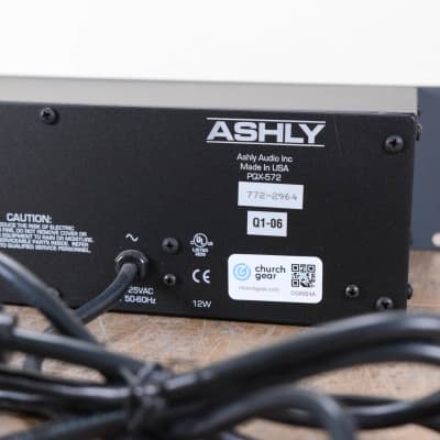 Ashly PQX 572 Stereo Seven-Band Parametric Equalizer (church owned) CG00S4A image 6