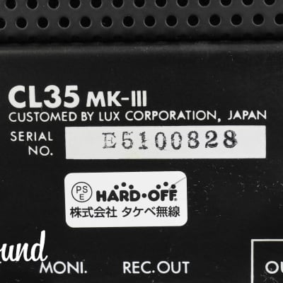 Luxman CL-35 MKlll Tube Control Center Vintage Amplifier in Very Good Condition image 19